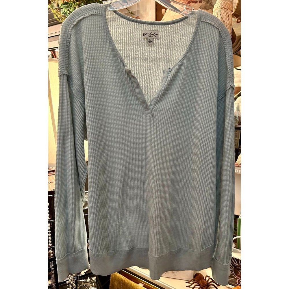 Ladies Oversized Large Wonderly Studio Pullover Sweater